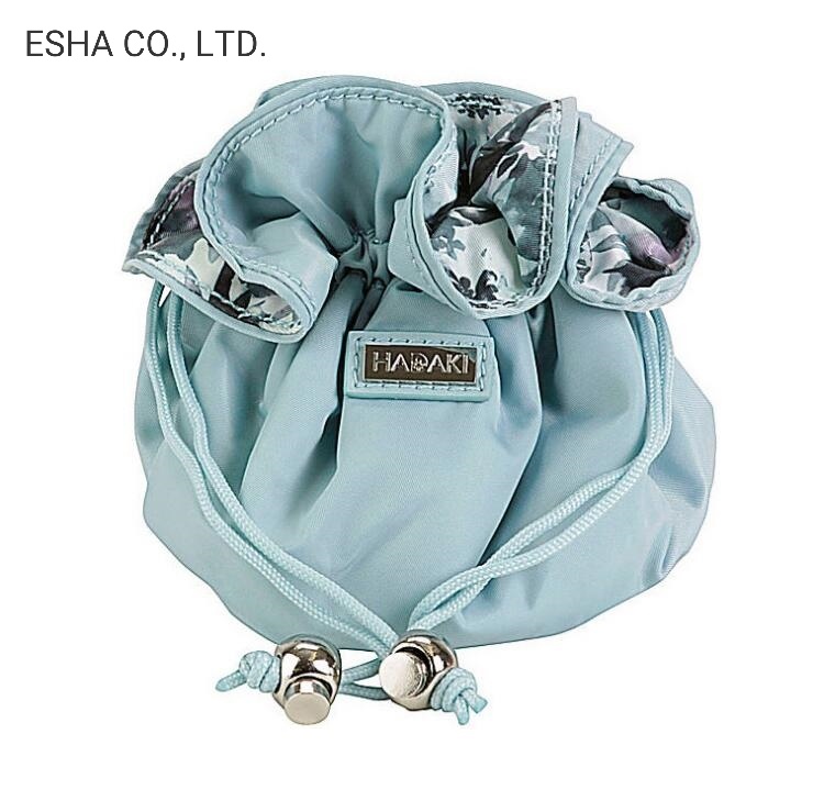 Quality Canvas Color Flower Printing Bundle Cosmetic Bag