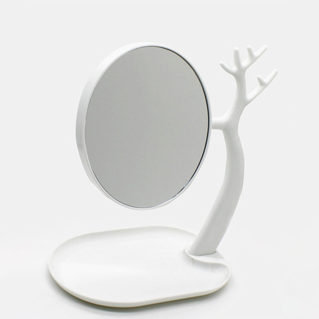 Plastic Stand up Multifunctional Cosmetic Mirror