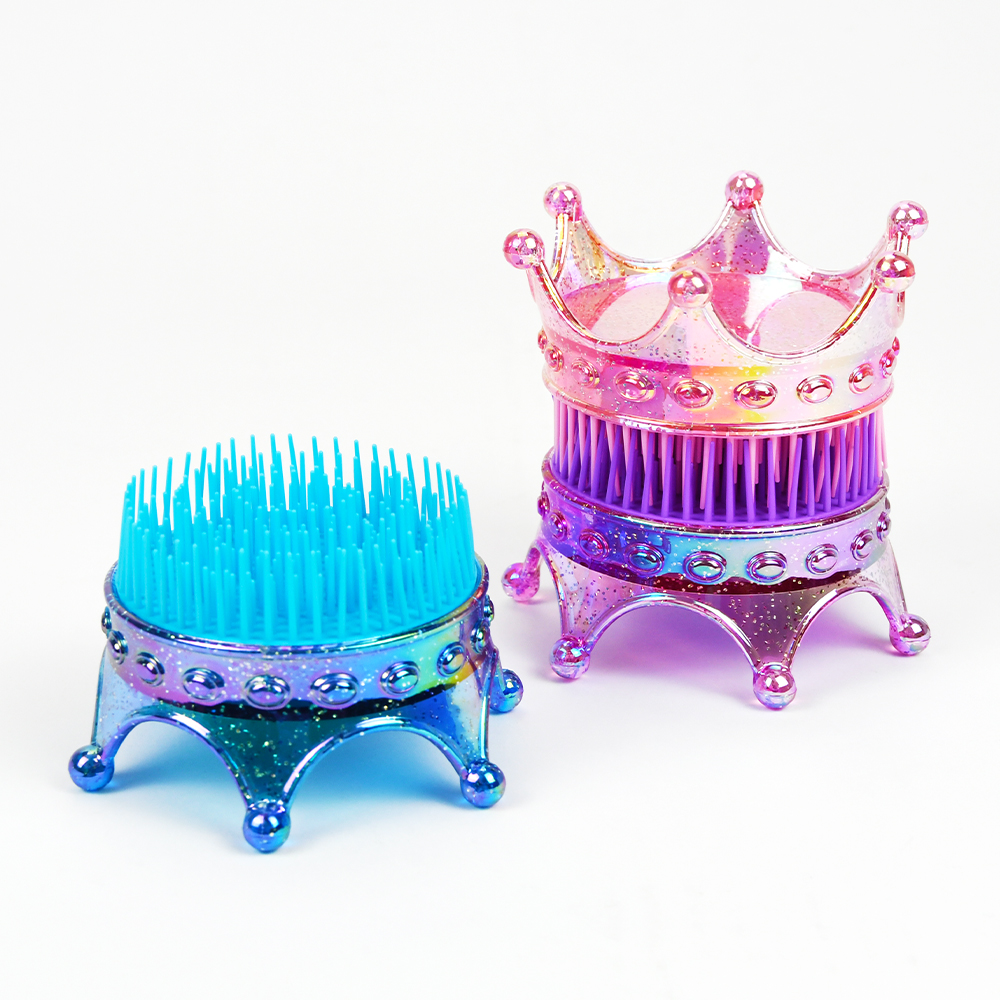 Crown Princess Prevention Knot Brush Massage Scalp Hair Comb