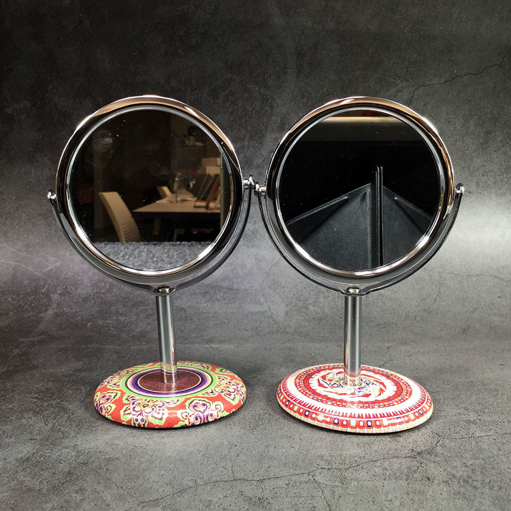 Tabletop Mirror With Stand