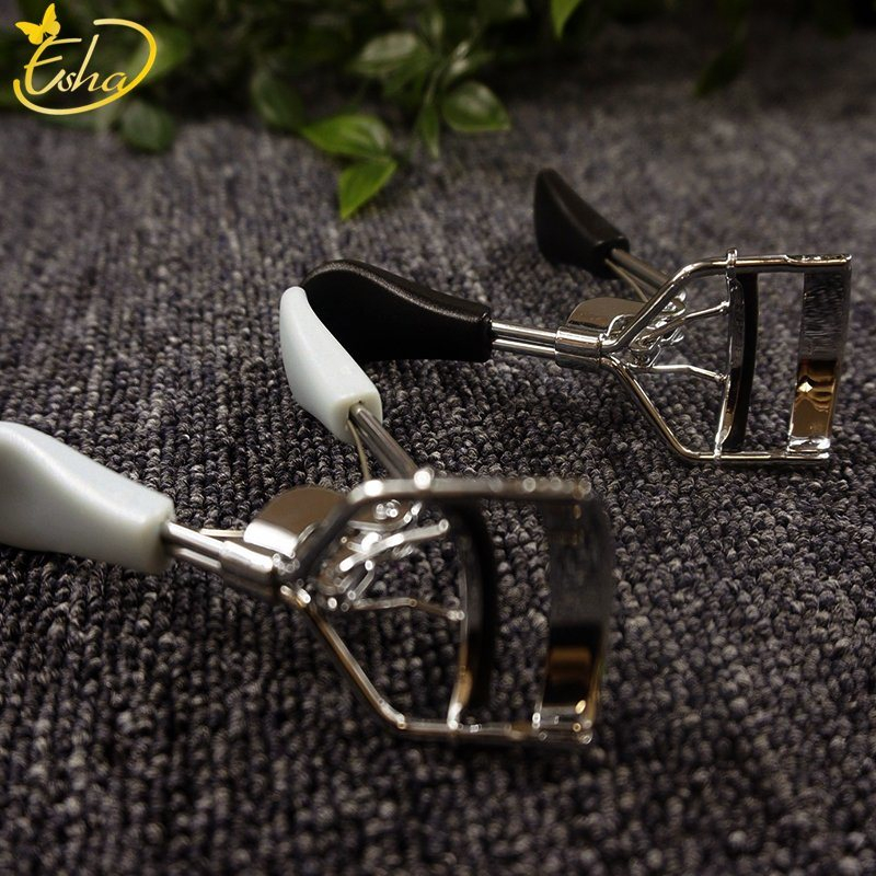 Stainless Steel Portable Plastic Handle Eyelash Curler