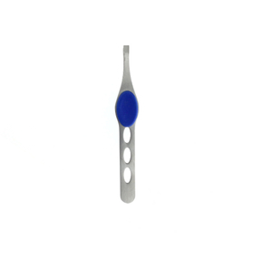 Non-Slip Grip Slant Tip Tweezers Slant Eyebrow Tweezers