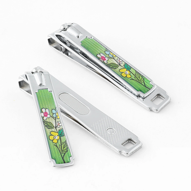 Flower Print Nail Clipper