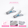 Cute Foot Shape Nail Clipper with Keychain