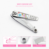 Carbon Steel Manicure Trimmer with Nail File