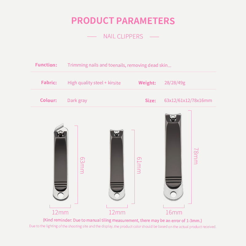 Professional Finger Toe Nail Clipper Kits