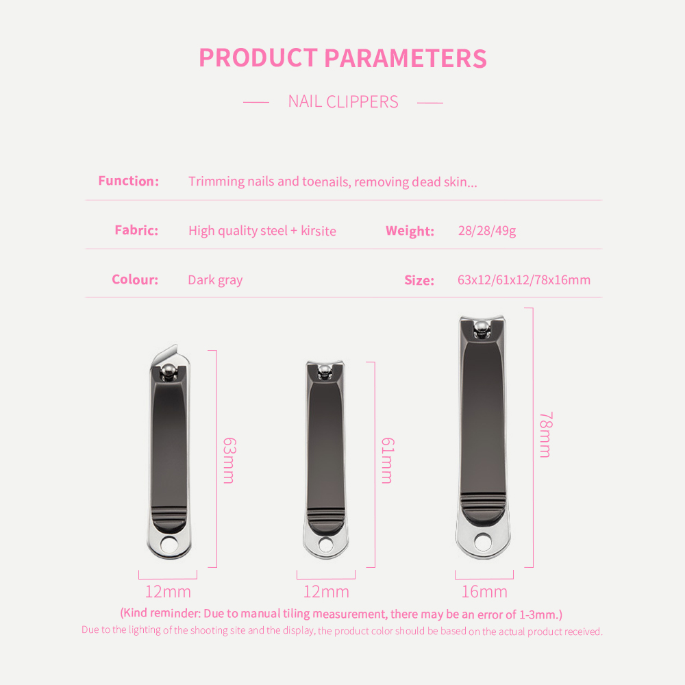 Professional Finger Toe Nail Clipper Kits