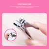 Gold Nail Trimmer with Nail File