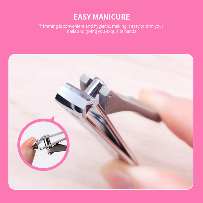 Gold Nail Trimmer with Nail File