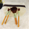 4 PCS Wooden Handle Makeup Brush Set