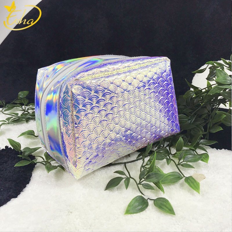 Holographic Cosmetic Pouch Bag for Ladies