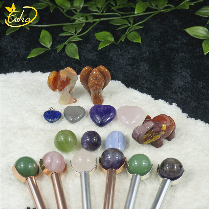 Natural Saitama Facial Massager Jade Roller Massage Roller