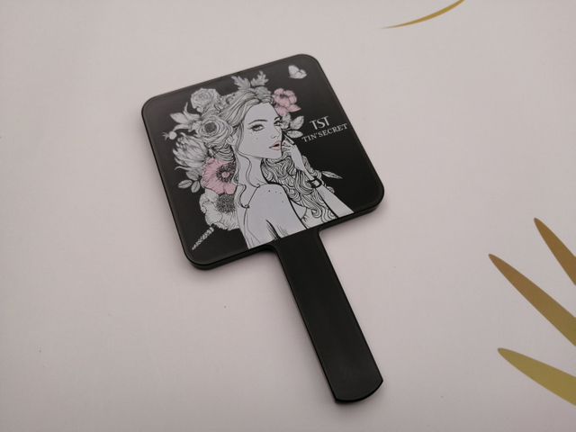 Personalized Metal Pocket Hand Held Mirror