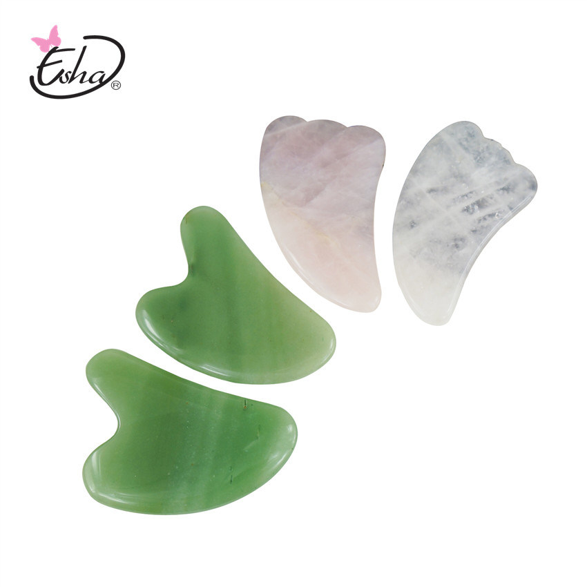 Heart Shaped Facial Jade Scraping Board