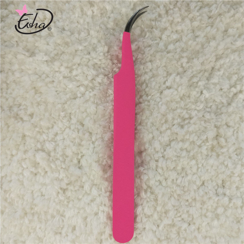 Volume Lash Tweezers With Plastic Box