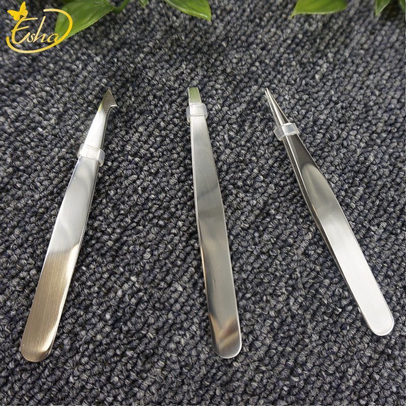 Mirror Light Three Tips Tweezer