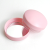 Scalp Exfoliator Care Hair Brush With Makeup Mirror