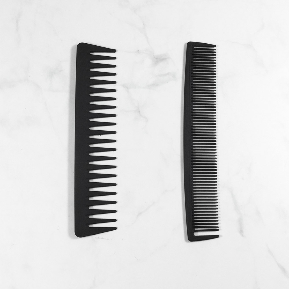 Fiber Anti Static Styling Comb Black Carbon