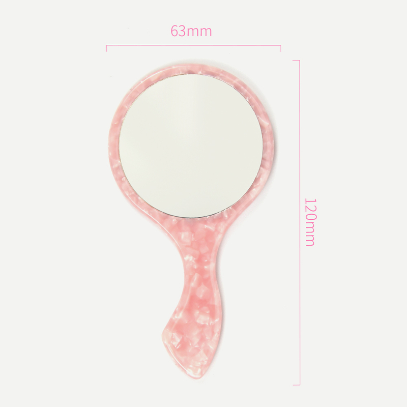 Portable makeup small pocket mirror