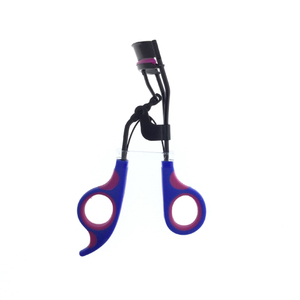 Black Silicone Handle Eyelash Curler With Refill Pads