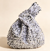 Custom Sequin Knot Clutch Bag, Multi‑Color Fabric Option Private Label Evening Purse Bulk OEM ODM