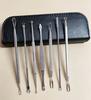 Stainless Steel Comedone Extractor Tool Set OEM Custom Private Label Blackhead Remover Kit