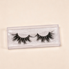 Custom 3D Fluffy Mink False Eyelashes With Glitter Lash Box Private Label