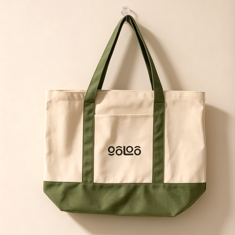 Custom Mini Canvas Keychain Tote Bag For Brand OEM & ODM Customization