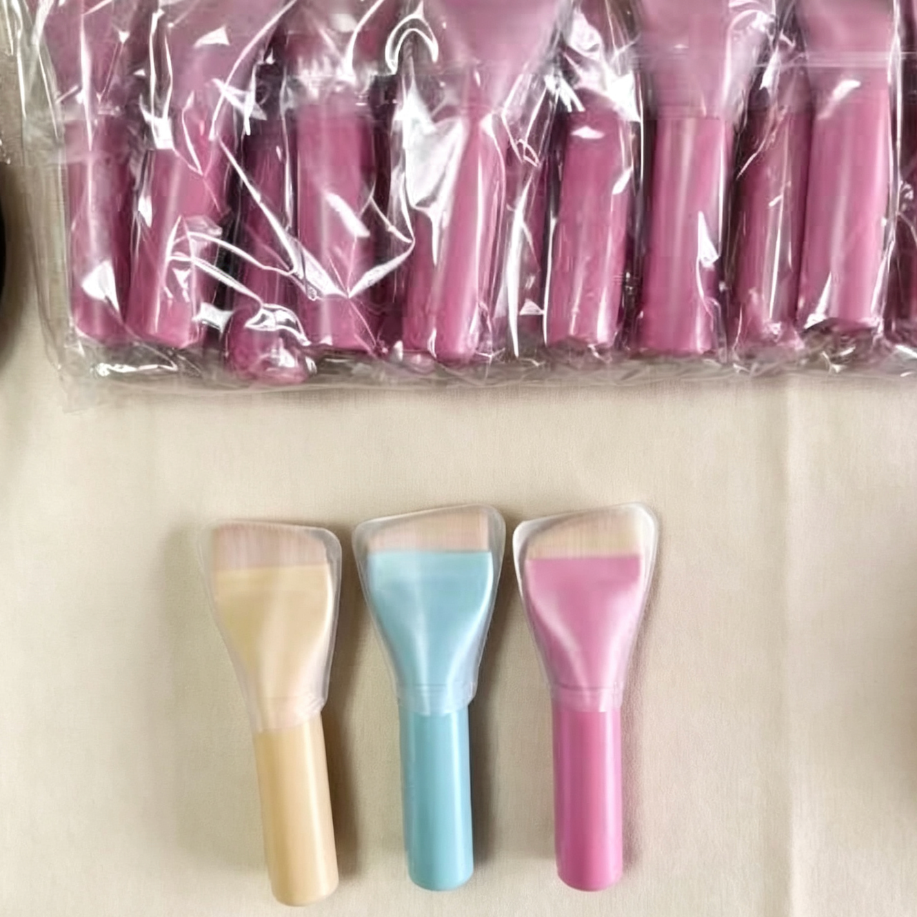 Custom Flat Facial Mask Brush, Private Label Face Mask Applicator for Bulk OEM ODM