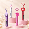 Custom Heart Star Keychain Refillable Mini Perfume Atomizer Bottle OEM ODM