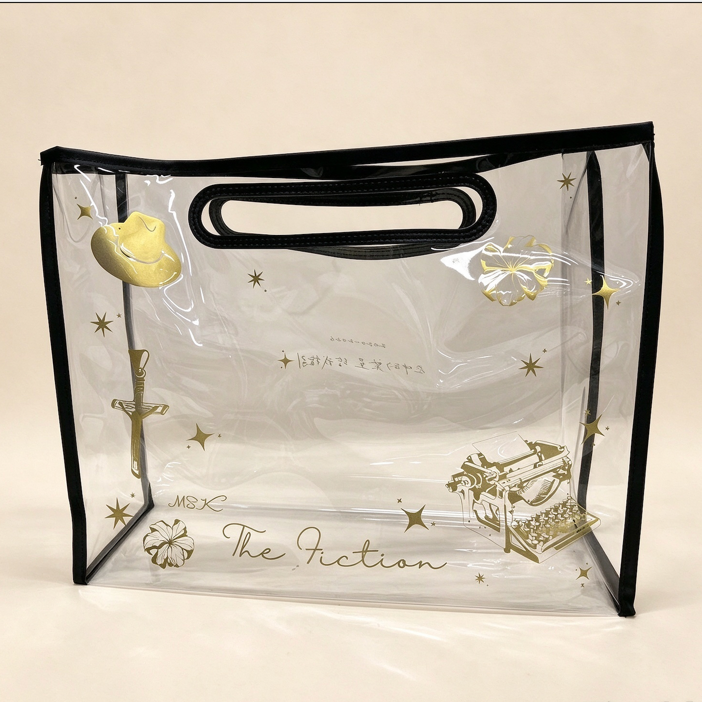 Custom Mother-Daughter PVC Tote Bag Set | OEM Printed Clear PVC Handbag