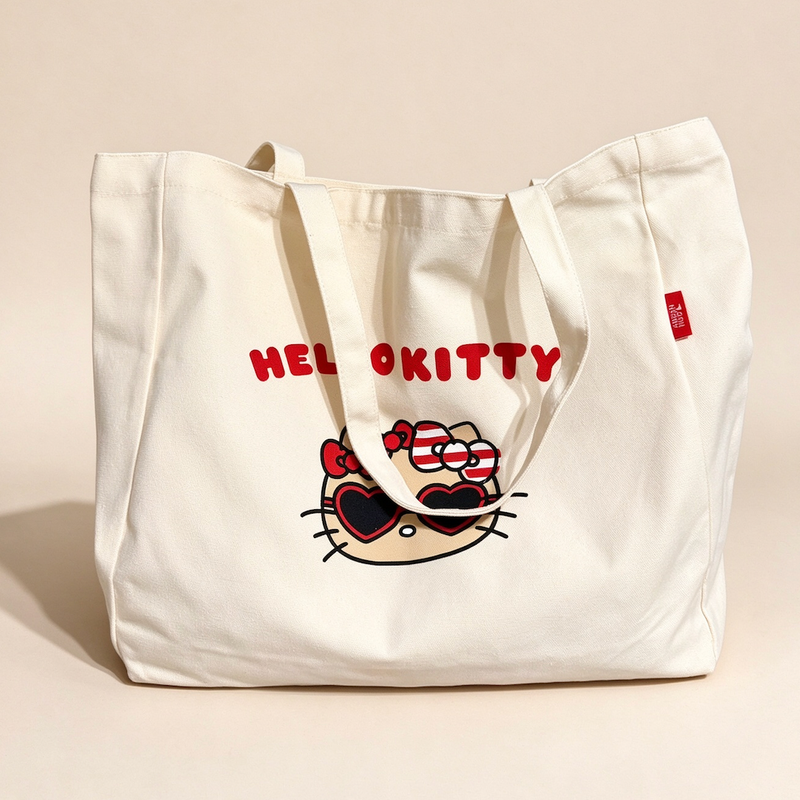 Custom Mini Canvas Keychain Tote Bag For Brand OEM & ODM Customization