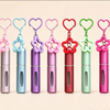 Custom Heart Star Keychain Refillable Mini Perfume Atomizer Bottle OEM ODM