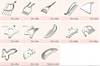 Black Zinc Alloy Scalp Gua Sha Comb Massager