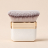 Private Label Curved Kabuki Body Foundation Brush For Self Tanning & Body Makeup