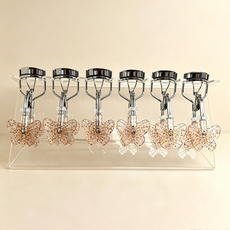 Custom OEM ODM Eyelash Curler with Custom Handle Shape and Surface Finishing