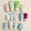 Custom Private Label Silicone Facial Cleansing Brush 2 In 1