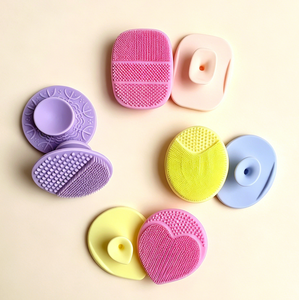 Food Grade Silicone Facial Cleansing Brush OEM Wholesale Custom Logo