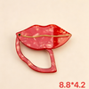 Custom Lip Shape Cellulose Acetate Pocket Mirror